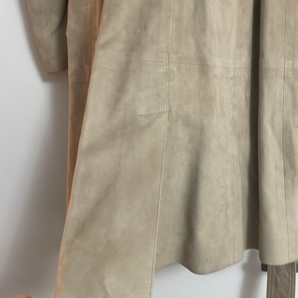 *SOLD*NEW Burberry Runway Suede Trench - Picture 12 of 16